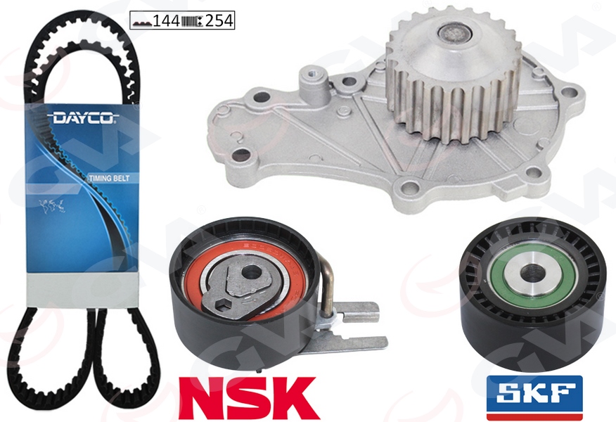 EKSANTRİK GERGİ KİTİ DEVİRDAİM 144 DİŞ EURO4 P206-P307-C1-C2-C3-BIPPER -NEMO-XSARA 1.4 HDİ FIEST A FUSION 02 08 1.4 TDCI 2S6Q8A615AB-2S6Q8591BA