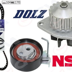 DEVİRDAİMLİ EKSANTRİK GERGİ KİTİ 104x170 206-207-306-307-BIPPER-PARTNER-BERLINGO-C2-NEMO-FIORINO 1.4