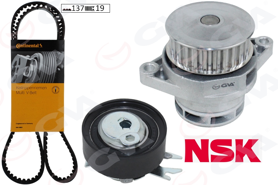 DEVİRDAİMLİ TRİGER SETİ 137x19 POLO 96-00 -IBIZA 1.6 AEA-AEE-ALM 032198119-6K0198001D