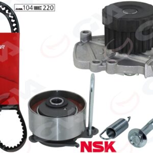 TRİGER KAYIŞ SETİ EKSANTRİK SETİ DEVİRDAİMLİ HONDA CIVIC 1.4L D14Z6 1.6L D16V1 D16W7 VTEC EP ES EU 01-05
