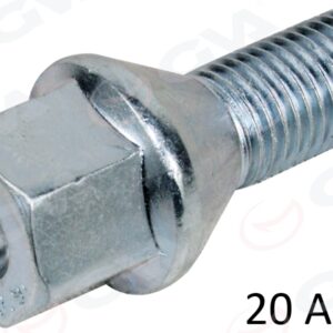 BİJON CİVATASI DELİKLİ-GALVANİZ ABARTH-FIAT-OPEL-SUZUKI-VAUXHALL ASTRA-VECTRA-COMBO- GRANDE PUNTO AA17-M12 x1.50x22 paket adet: 20