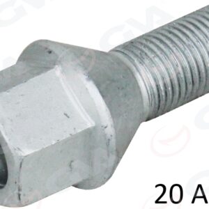 BİJON CIVATASI DELİKLİ-GEOMET FIAT DOBLO Y.M CITROEN-PEUGEOT-OPEL-FORD AA17 -M12x1.25x22 PAKET ADET : 20
