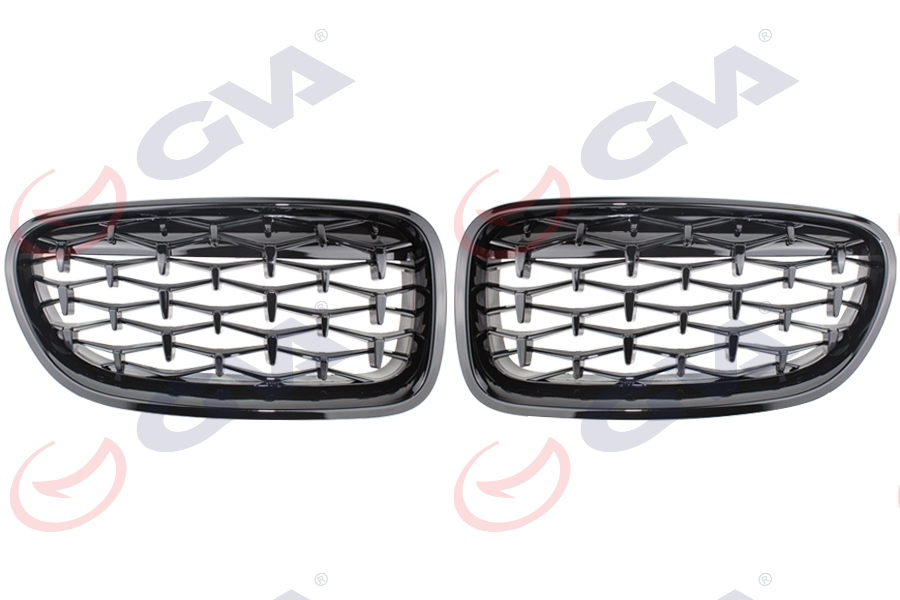 PANJUR SIYAH ÇERCEVE KENARLI PARLAK SET Z4 STYLE BMW F10 51137203649-650S1