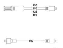 BUJİ BOBİN KABLOSU EM M131 DKŞ 1.6 8V 71-92 ESKİ MOTOR 85007441