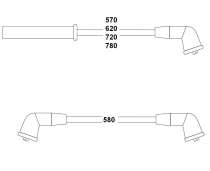 BUJİ KABLO TAKIMI MAZDA 323 1.6L B6 SEPHIA 1.6L 89 94