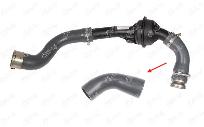 TURBO HORTUMU PLASTİK BORU HARİÇ OK İLE GÖSTERİLEN KÜÇÜK HORTUM DACIA DOKKER 12 144600661R