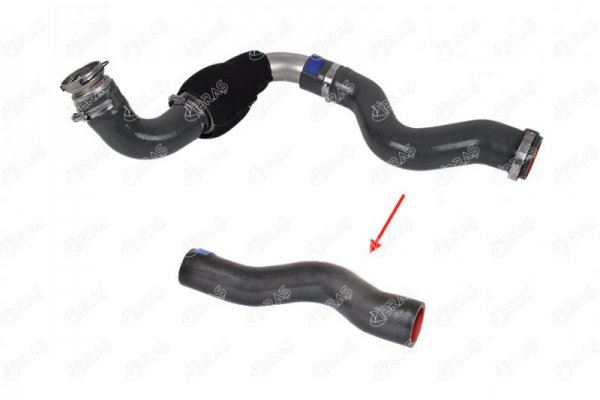 TURBO HORTUMU BÜYÜK METAL BORU HARİÇ TRAFIC II 2.5 DCI-OPEL VIVARO 2.5 DTI 01 8200648187-4417712-93859218