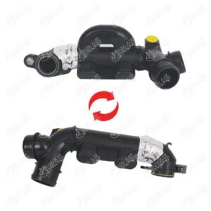 MANİFOLD SUSTURUCU BORUSU P407-C5 II 1.6 HDI FORD FOCUS-CMAX 1.6 TDCI VOLVO C30-V50-V70-S40 1.6 D / MAZDA 3 1.6L Y6 dizel BK BL 04-13