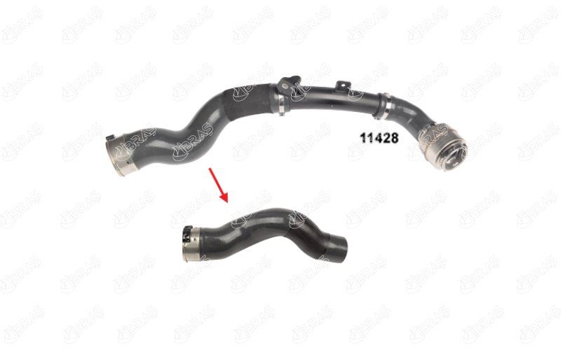 TURBO HORTUMU PLASTİK BORU HARİÇ OK İLE GÖSTERİLEN BÜYÜK HORTUM NISSAN X-TRAIL III T32 T32R T32RR 1.3 DIG-T HR13DDT 21 144607FY0A