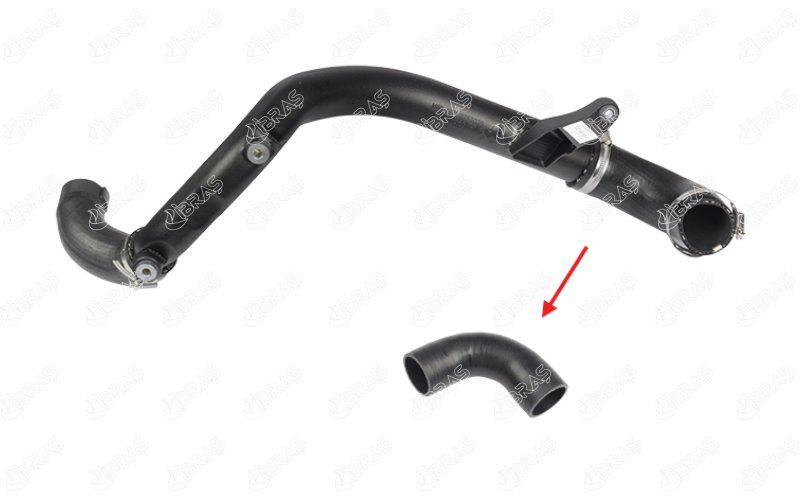 TURBO HORTUMU PLASTİK BORU HARİÇ OK İLE GÖSTERİLEN BÜYÜK HORTUM MINI COOPER MINI CLUBMAN R55 COOPER D 07-10 13712753079