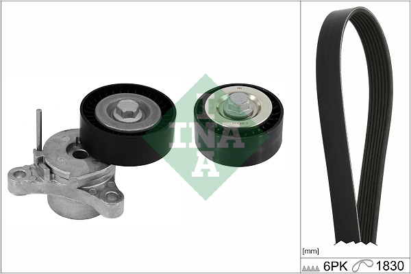 ALTERNATÖR GERGİ KİTİ 6PK1830 KAYIŞ INSIGNIA A-INSIGNIA B-ANTARA-ZAFIRA C 2.0 B20DTH-D20DTH-DTJ