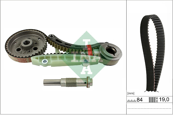 EKSANTRİK KAYIŞ GERGİ KİTİ ALT YAĞLI KAYIŞ SET FORD CONNECT 07 MİL VAR YPA-KKDA-AODA YAG POMPA MILI DAHIL