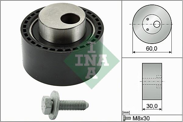 EKSANTRİK GERGİ RULMANI AYARLI P206-P306-P307-P406-BERLINGO-JUMPER-JUMPY-DUCATO-XSARA 2.0 HDI 98-