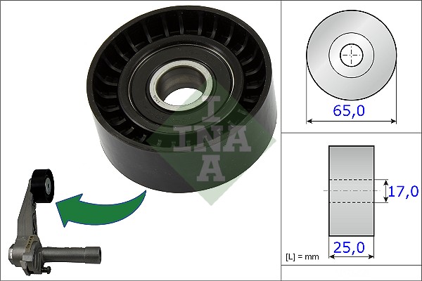 ALTERNATÖR GERGİ RULMANI TEK RULMAN GRANDLAND-P207-P208-P308-P508-RZC-P2008-P3008-P5008-PARTNER- B ERLINGO-C3-C4- C5-DS3-DS4-DS5 1.4-1.6 VTI-THP