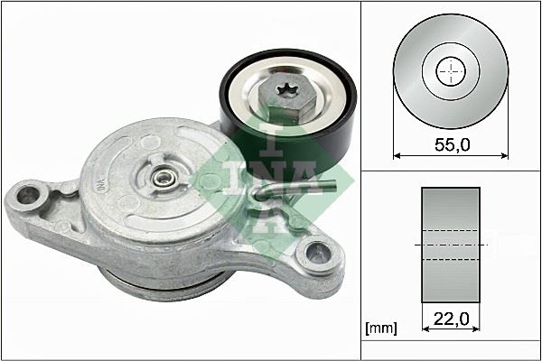 ALTERNATÖR GERGİ RULMANI KÜTÜKLÜ TOYOTA AVENSIS 1.6L 1WW dizel WWT270 15- / VERSO 1WW WAR20 15- MINI ONE D-COOPER D 11-13 11287823374-16620WA010