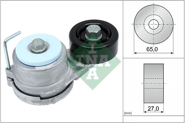 ALTERNATÖR GERGİ RULMANI KÜTÜKLÜ HYUNDAI İX35-KIA CARNIVAL 2.0CRDİ-SANTAFE-SORENTO 2.0-2.2CRDİ 10 252812F000