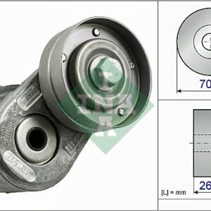ALTERNATÖR GERGİ RULMANI KÜTÜKLÜ JEEP CHEROKEE-CHRYSLER VOYAGER 2.5-2.8CRD 01 DODGE CARAVAN-NITRO