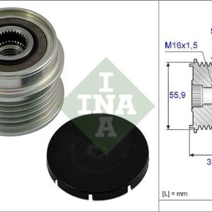 ALTERNATÖR KASNAĞI PASSAT-A4-A6 1.6-1.8T BENZİN -1.9 TDI AFN-ALZ-ALT-AVF-AWT 038903119M-022903119D-038903119J