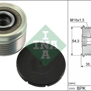 ALTERNATÖR KASNAĞI RULMANLI DUCATO-SCUDO-BOXER-EXPERT-JUMPER-JUMPY-XSARA 2.0-2.2-2.3 JTD-HDİ 6K 77363303