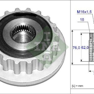 ALTERNATÖR KASNAĞI KLİMA KAPLİNİ TRANSPORTER T5 2.5 TD-TOUAREG 2.5 TDI AXD-BPJ 070903201E-070903201C-070903327D