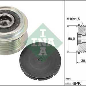 ALTERNATÖR KASNAĞI RULMANLI HYUNDAI ELANTRA VI-KONA-i10 III-i20-II-i30 1.6-1.0 T-GDi-1.0 MPi-1.2 M