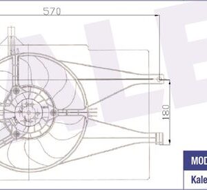FAN GRUBU DAVLUMBAZLI FIAT PALIO-ALBEA 1.2-1.4 98 09 MT KLİMASIZ FAN MOTORU DAVLUMBAZLI 46826696