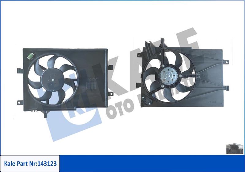 FAN GRUBU DAVLUMBAZLI FIAT PALIO-ALBEA 1.2 8V 16V 98 09 MT KLİMALI FAN MOTORU DAVLUMBAZLI 46826688