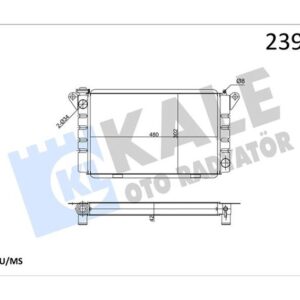 RADYATÖR R12 TL-TX-STW-TOROS 475X304X42 NORMAL 3 SIRA PN SİSTEM