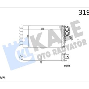 KALORİFER RADYATÖRÜ 206 98 XSARA 99 247x134 6448.G3