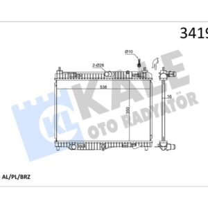 MOTOR SU RADYATORU FIESTA 1.4TDCI 1.6TDCI 1.5TDCI 08 B MAX 1.5TDCI 1.6TDCI 12 TRANSIT COURIER 1.5TDCI 1.6TDCI 14 350 558 18