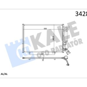 KLIMA RADYATORU KONDANSER FIESTA VI EURO 5 1.4TDCI 08 14 AP3119710BB-1756718