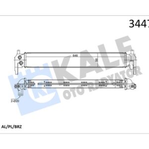 TURBO RADYATÖRÜ INTERCOOLER POLO 1.2 TSİ 11/09 AL/PL/BRZ 6R0145805H