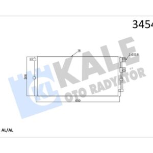 KLIMA RADYATORU X-TYPE I X400 03 09 C2S45122-C2S31605