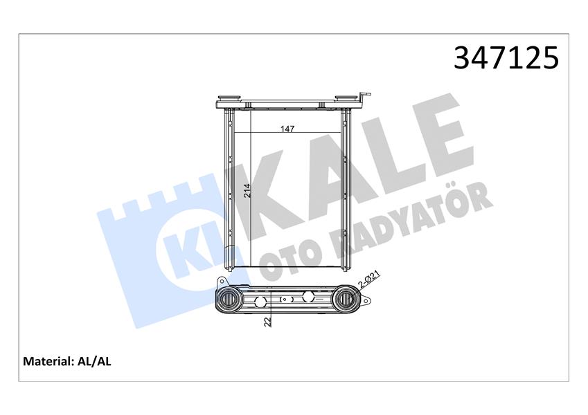 KALORİFER RADYATÖRÜ MGN III-FLUENCE 213X148X22 4407490-95517541-271159831R-2711562