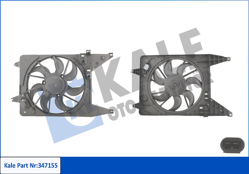 FAN MOTORU DAVLUMBAZLI DACIA LOGAN 06 SANDERO 08 8200765566-6001548527