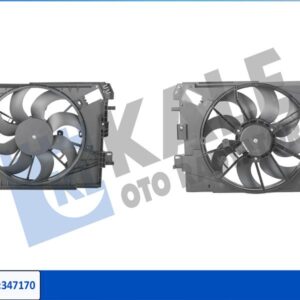 RADYATÖR FAN MOTORU DAVLUMBAZLI CLIO IV-CAPTUR 0.9-1.2-1.5DCI-TCE 13 J5-H5 1.6 18 FAN ŞASESİ 650mm 149mm 214816812R-214819521R-214753416R