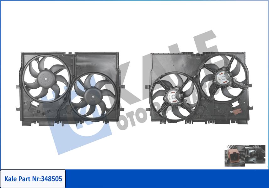 FAN MOTORU DAVLUMBAZLI BOXER III-JUMPER III-DUCATO III 2.2HDI AC/NAC 1250H9-1358010080
