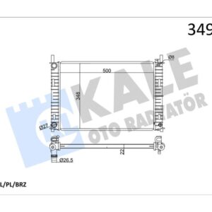 MOTOR SU RADYATORU FIESTA 1.25 16V 1.4 16V 1.4TDCI 01 08 MAZDA II 1.4CD MANUEL BRAZING VERSIYONU ME4S6H8005CB-4S6H8005CB-1897431