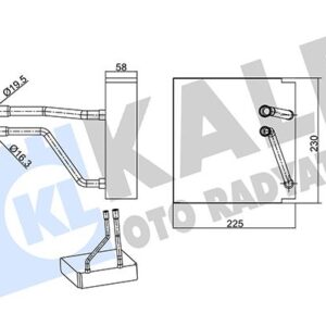 KLİMA EVAPORATOR FORD FİESTA 02