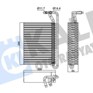 EVAPORATOR BMW N42 N46 M43 M47 M52 M54 M57 S54 E46 N52 N46 N47 M57 E83 64119135744