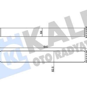 TURBO RADYATÖRÜ INTERCOOLER POLO 09 A1 11-15 IBIZA IV-FABIA II 6R0145805-6R0145805B