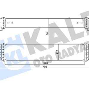 İNTERCOOLER AL/PL/BRZ CHEVROLET TRAX-OPEL MOKKA-VAUXHALL MOKKA