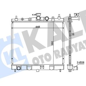 RADYATÖR NISSAN MICRA 8200365427-21410AX600-21410BC20A
