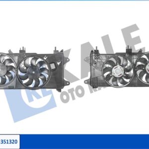 FAN MOTORU DAVLUMBAZLI FIAT DOBLO 1.3 MJET 03 1.9JTD 01 EURO IV ÇİFT MOTORLU AC KLİMALI 51755591