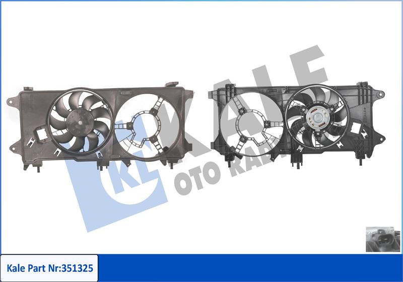 FAN MOTORU DAVLUMBAZLI FIAT DOBLO 1.3 MJET 03 1.9JTD 01 EURO III TEK MOTORLU KLİMASIZ 51755589