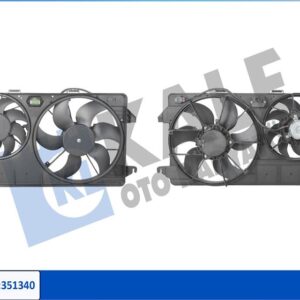 FAN MOTORU KOMPLE CIFT FANLI FORD TOURNEO CONNECT 02 14 7T168C607NB-9T168C607AA-5041292