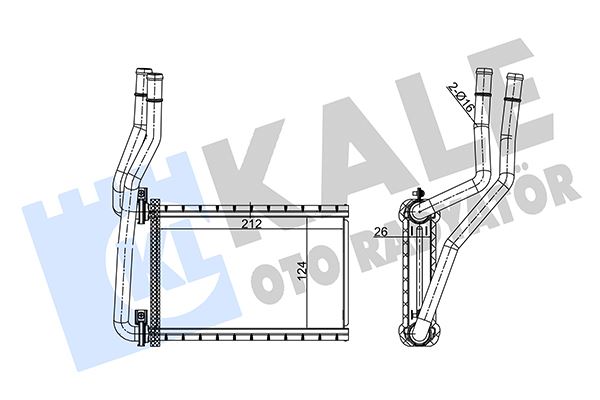KALORİFER RADYATÖRÜ SUZUKI SX4 1.6L M16A RW415 05- 1.6L D16AA AKK416D 14- / SWIFT 1.3L 1.5L M13A M 15A RS413 RS415 MACAR 05- 1.2L K12B AZG412 12- /