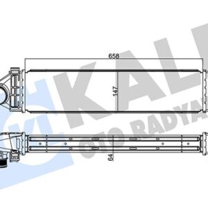 TURBO RADYATÖRÜ FORD GALAXY-MONDEO-SMAX 07  LAND ROVER FREELANDER 10  VOLVO S80-V40-V70-XC60-XC70 1 0  2.0 ECOBOOST