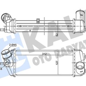 İNTERCOOLER ACCENT III-KIA RIO II 1.5 CRDI 05