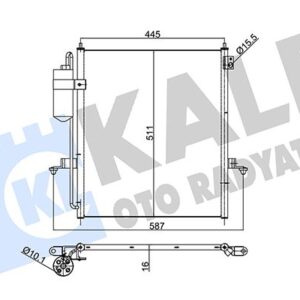 KLİMA KONDENSER L200-TRITON